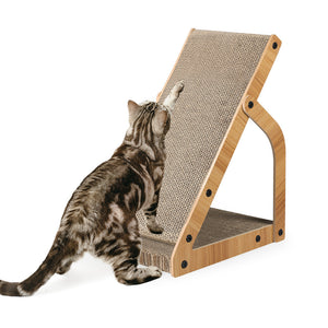 Cat Scratching Board Corrugated Cardboard-0