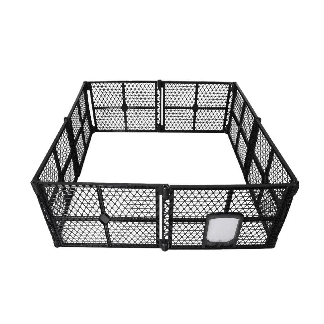 Garden Outdoor Pet Playpen Foldable 8 Panels-0