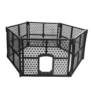 Garden Outdoor Pet Playpen Foldable 6 Panels-1