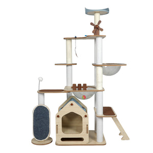 Windmill Wood Cat Condo House 168cm-1