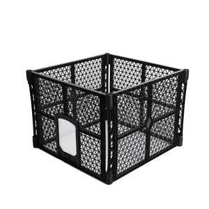 Foldable Plastic Garden Outdoor Pet Playpen 4 Panels-1