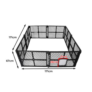 Garden Outdoor Pet Playpen Foldable 8 Panels-2