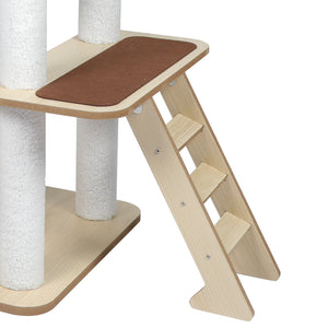 Windmill Wood Cat Condo House 138cm-4