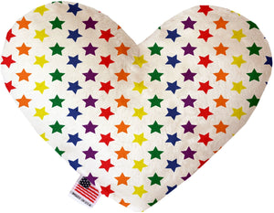 Pet and Dog Plush Heart or Bone Toy, "Rainbow Pride Group" (Available in different sizes, and 7 different pattern options!)-12