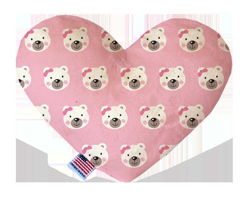 Pet and Dog Plush Heart or Bone Toy, "Valentine's Day Friends Group" (Available in different size, and 7 different patterns!)-19