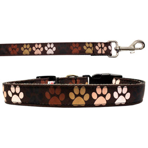 Pet Dog & Cat Nylon Collar or Leash, "Solidarity Paws"-0