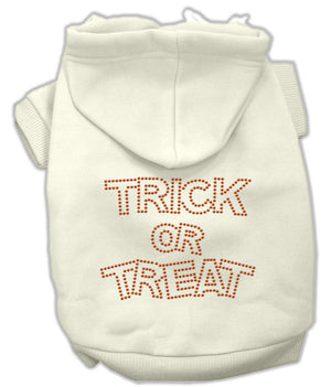 Halloween Pet Dog & Cat Hoodie Rhinestone, "Trick Or Treat"-3