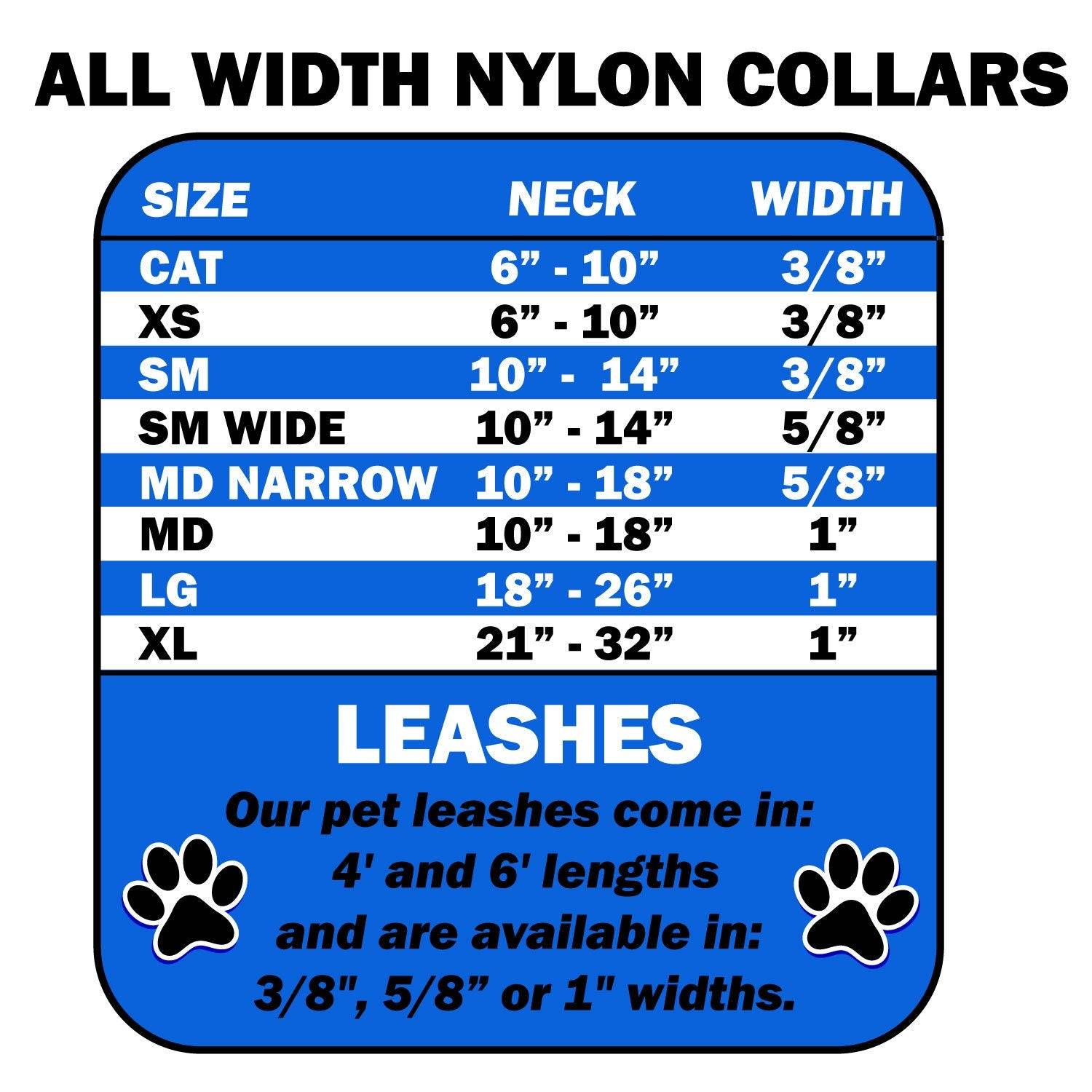 Pet Dog & Cat Nylon Collar or Leash,  "Black Multi Dot"-1