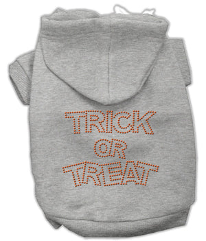 Halloween Pet Dog & Cat Hoodie Rhinestone, "Trick Or Treat"-4