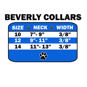 Dog, Puppy & Pet Designer Croc Collar, "Beverly Style"-1