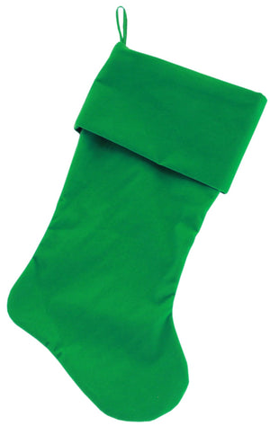 Velvet Christmas Stocking Blank, Plain (Available in 14 colors!)-4