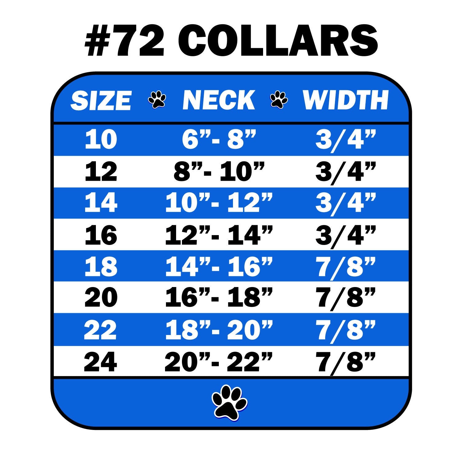 Dog, Puppy & Pet Collar, "Patent Jewel #72"-1