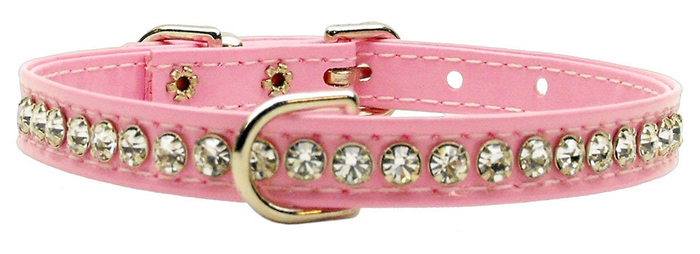 Dog, Puppy & Pet Collar, "Patent Jewel Beverly"-4