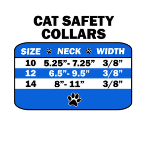 Cat Safety Collar, "Animal Print"-1