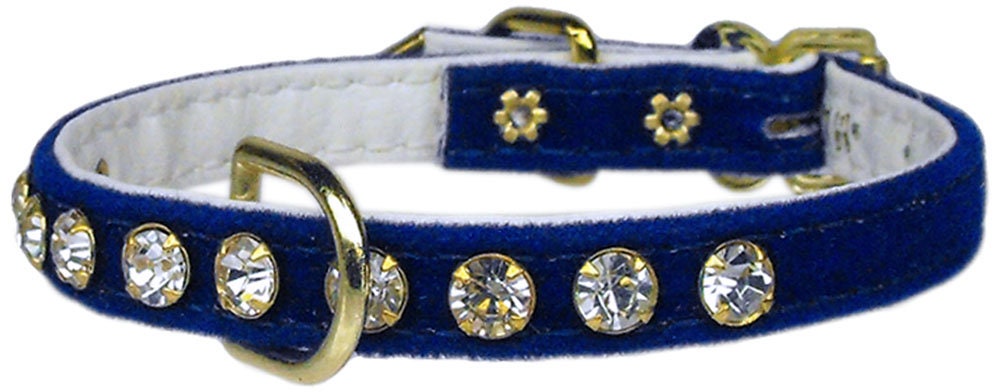 Dog, Puppy & Pet Collar, "#16 Crystal Velvet"-3