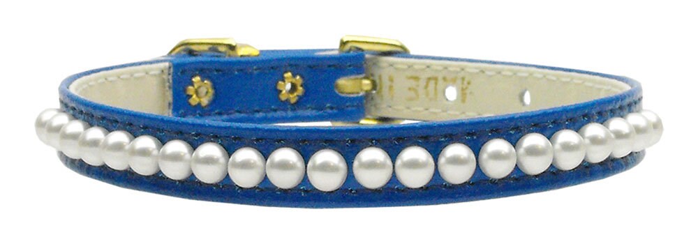 Dog, Puppy & Pet Collar, "3/8" Wide Pearl"-4