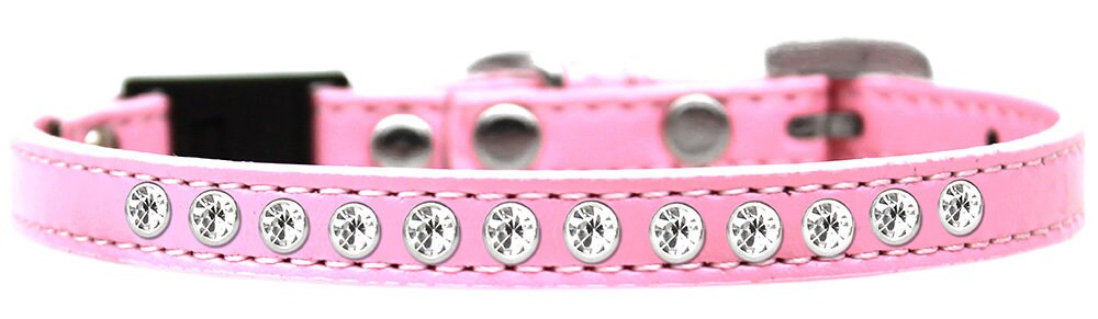 Cat Safety Collar, "Clear Jewel"-5