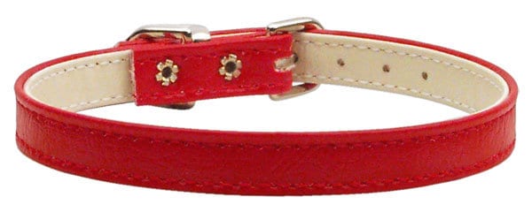 Dog, Puppy & Pet Plain Collar, "3/8" Wide"-6