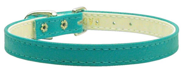 Dog, Puppy & Pet Plain Collar, "3/8" Wide"-7