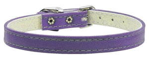 Dog, Puppy & Pet Plain Collar, "3/8" Wide"-4