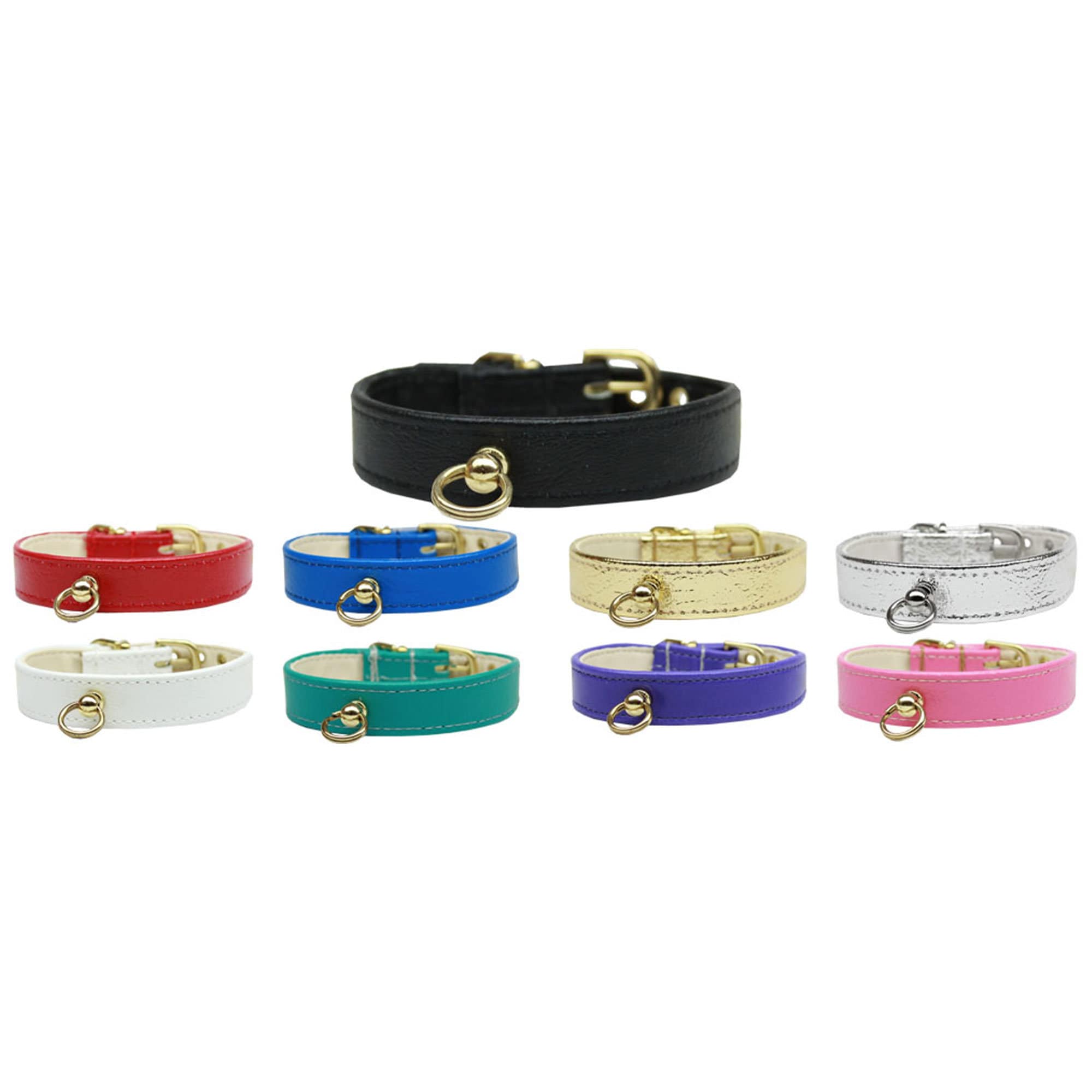 Dog, Puppy and Pet Collar, "#70 Plain, Blank"-0