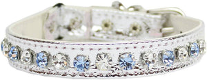 Cat Safety Collar, "One Row Rhinestone Deluxe"-8