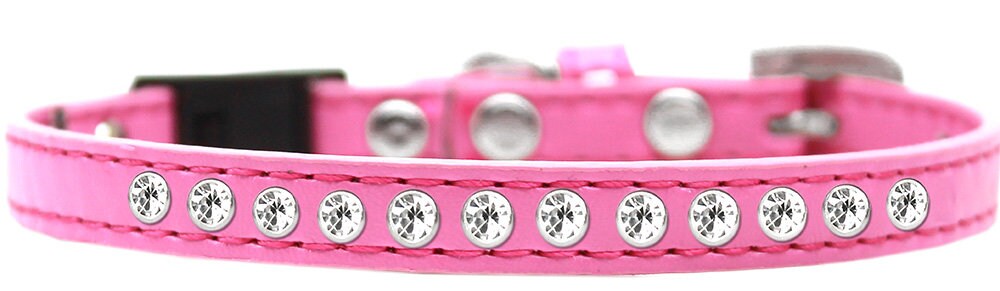 Cat Safety Collar, "Clear Jewel"-4