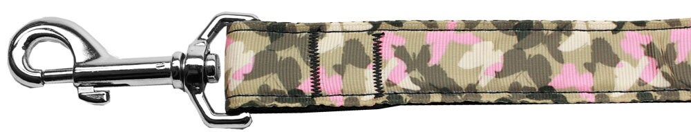 Pet Dog & Cat Nylon Collar or Leash, "Camo Butterflies"-3