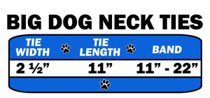 Valentine's Day Big Dog Neck Ties, "Sweetheart Group" (Choose from 5 options!)-1