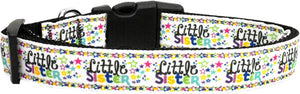 Pet Dog & Cat Nylon Collar or Leash, "Little Sister"-3