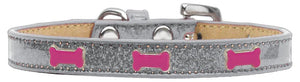 Dog, Puppy & Pet Widget Ice Cream Collar, "Pink Bone"-5