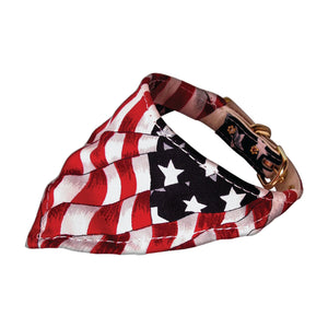 Pet and Dog Bandana Collar, "America The Beautiful"-0