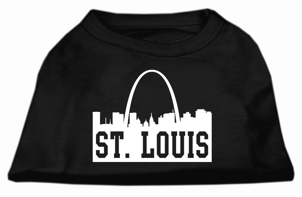 Pet Dog & Cat Shirt Screen Printed, "St. Louis Skyline"-10