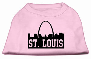 Pet Dog & Cat Shirt Screen Printed, "St. Louis Skyline"-6