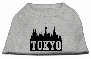 Pet Dog & Cat Shirt Screen Printed, "Tokyo Skyline"-10