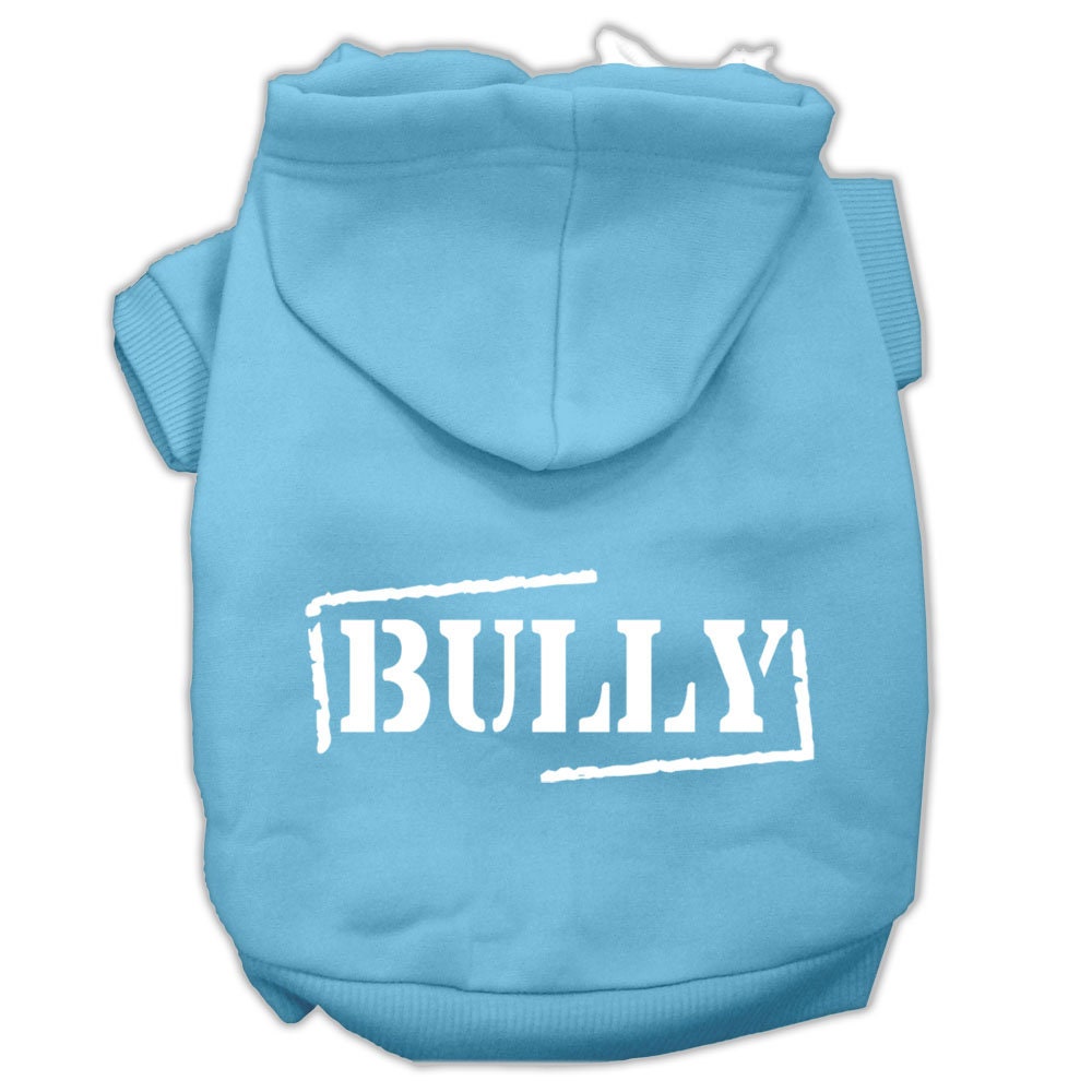 Pet, Dog & Cat Hoodie Screen Printed, "Bully"-5