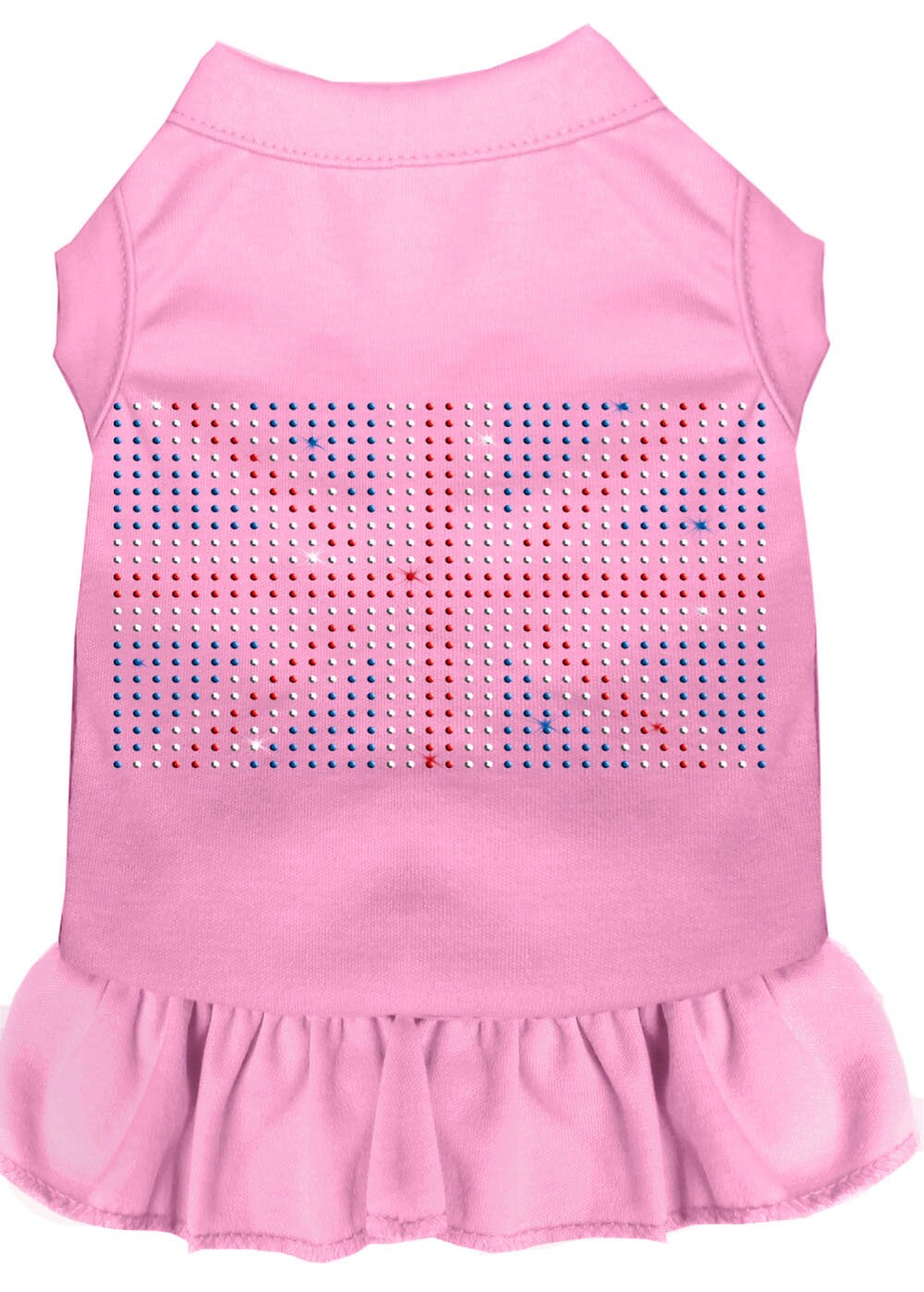 Pet Dog & Cat Dress Rhinestone, "British Flag"-7