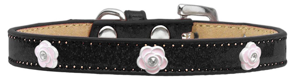 Dog, Puppy & Pet Widget Ice Cream Collar, "Light Pink Rose"-5