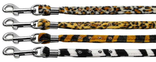 Dog, Puppy & Pet Plain Leash, "Animal Print" (Available in Plain or Jeweled)-1