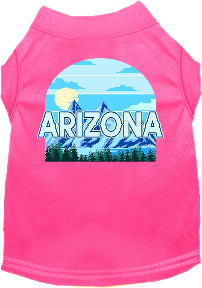 Pet Dog & Cat Screen Printed Shirt for Medium to Large Pets (Sizes 2XL-6XL), "Arizona Trailblazer"-4