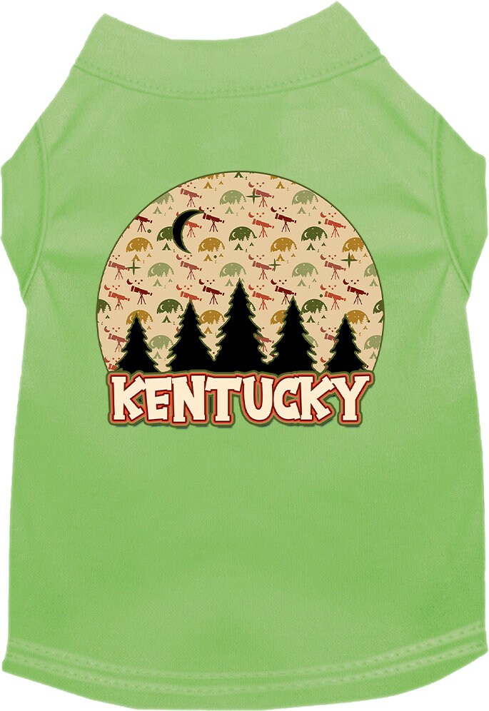 Pet Dog & Cat Screen Printed Shirt for Small to Medium Pets (Sizes XS-XL), "Kentucky Under The Stars"-3