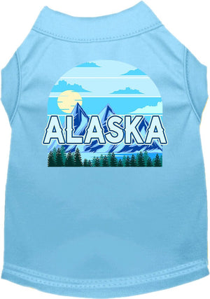 Pet Dog & Cat Screen Printed Shirt for Small to Medium Pets (Sizes XS-XL), "Alaska Trailblazer"-4