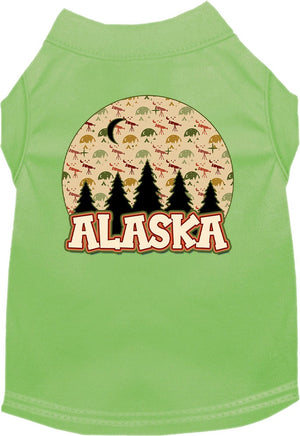 Pet Dog & Cat Screen Printed Shirt for Small to Medium Pets (Sizes XS-XL), "Alaska Under The Stars"-4