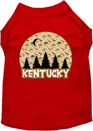 Pet Dog & Cat Screen Printed Shirt for Small to Medium Pets (Sizes XS-XL), "Kentucky Under The Stars"-4