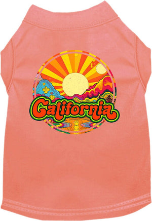 Pet Dog & Cat Screen Printed Shirt for Small to Medium Pets (Sizes XS-XL), "California Mellow Mountain"-3