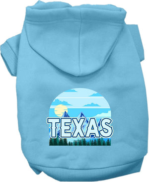 Pet Dog & Cat Screen Printed Hoodie for Small to Medium Pets (Sizes XS-XL), "Texas Trailblazer"-3