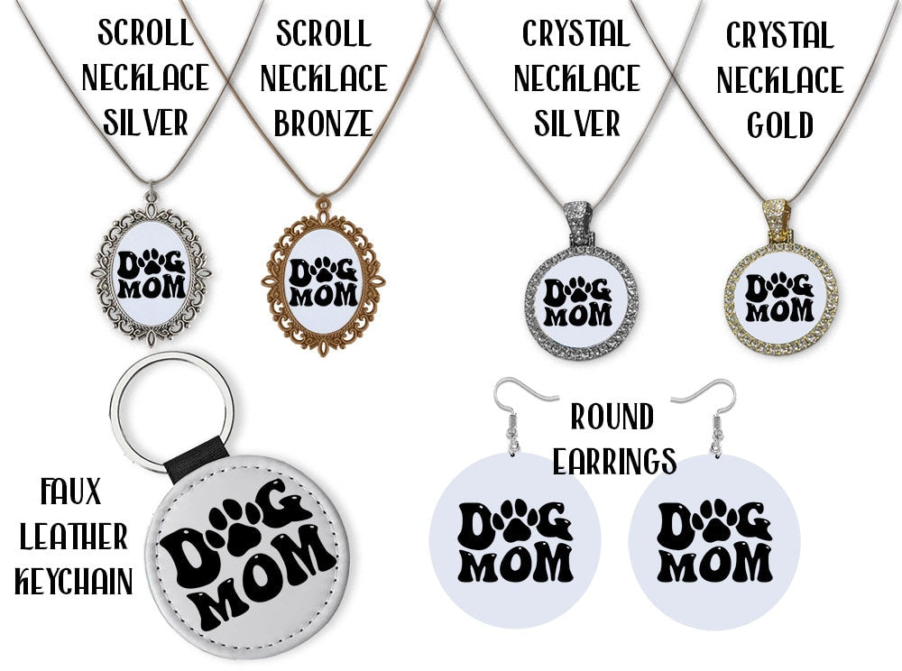 Airedale Breed Jewelry - Stained Glass Style Necklaces, Earrings and more!-1