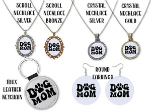 Bullmastiff Jewelry - Stained Glass Style Necklaces, Earrings and more!-1