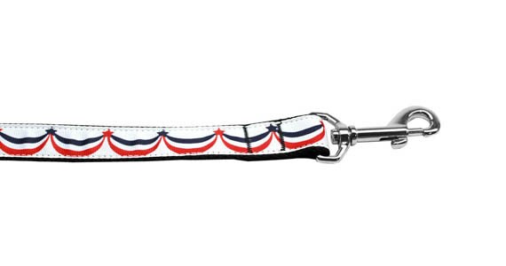 Pet Dog & Cat Nylon Collar or Leash, "American Swag"-2