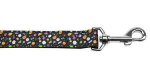 Halloween Pet Dog & Cat Nylon Collar or Leash, "Halloween Confetti"-2